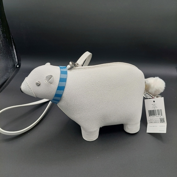 Kate spade  Artic Polar Bear crossbody retail $329 - Picture 9 of 11